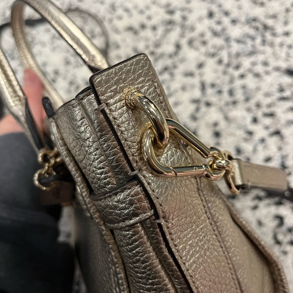 Authentic Gold Metallic Coach Swagger - Picture 7 of 12